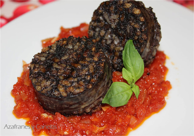 morcilla de arroz frita