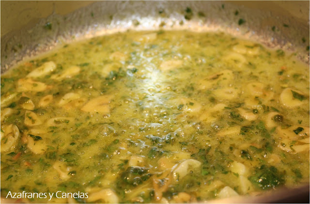 sofrito para hacer carrilleras de rape 