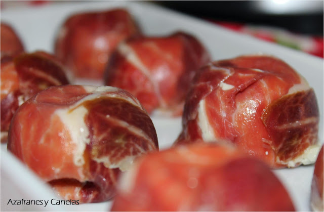 Bombones de jamón serrano