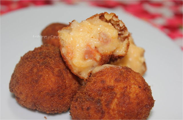 croquetas de chorizo