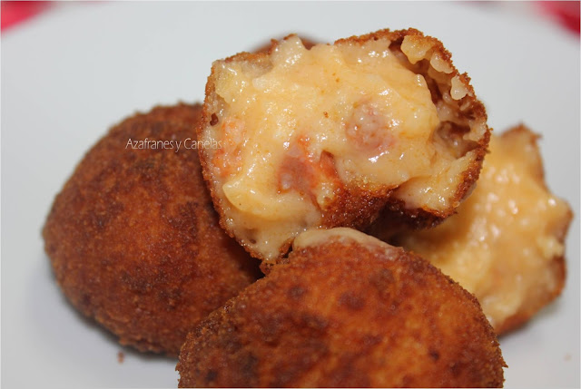 croquetas de chorizo