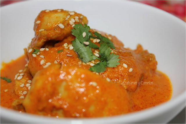 Curry de pollo indio Curry de pollo indio