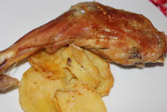 cabrito al horno con patatas