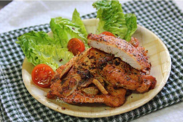 Pollo asado fácil
