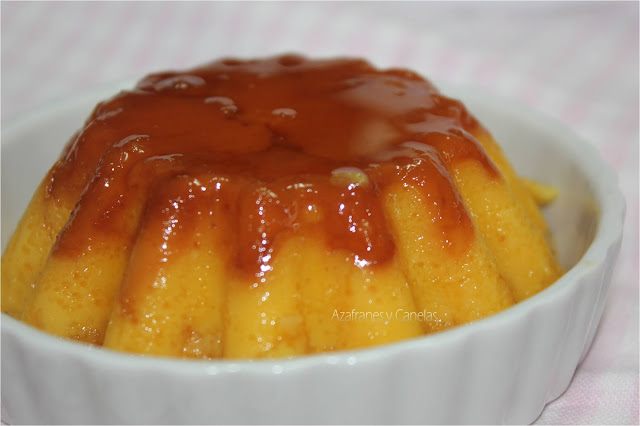 Flan de coco suculento y lleno de sabor