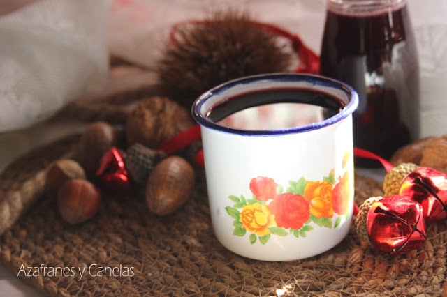 Glühwein o Vino especiado caliente para Navidad