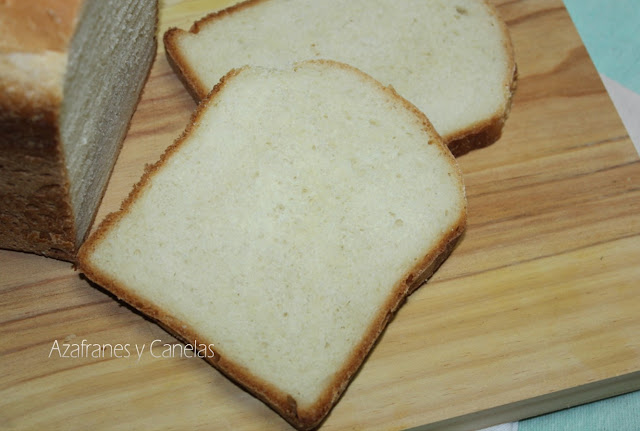 Pan de molde en panificadora