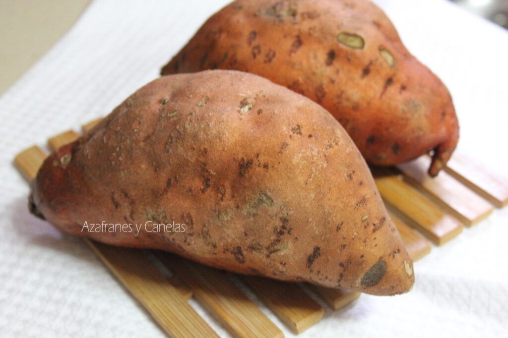 Boniatos al horno o asados