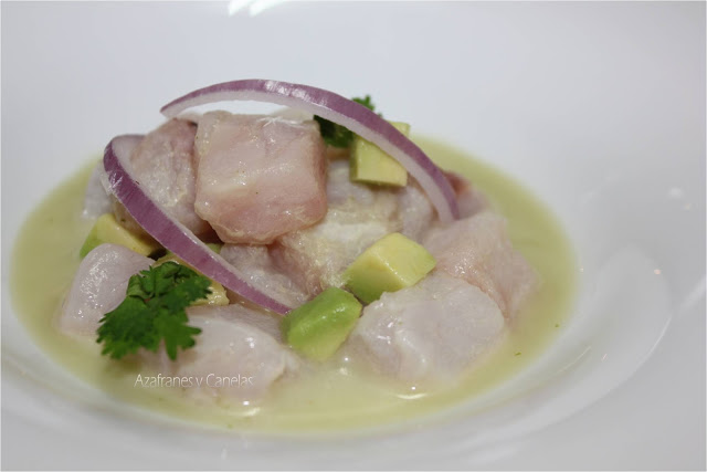 Ceviche de corvina