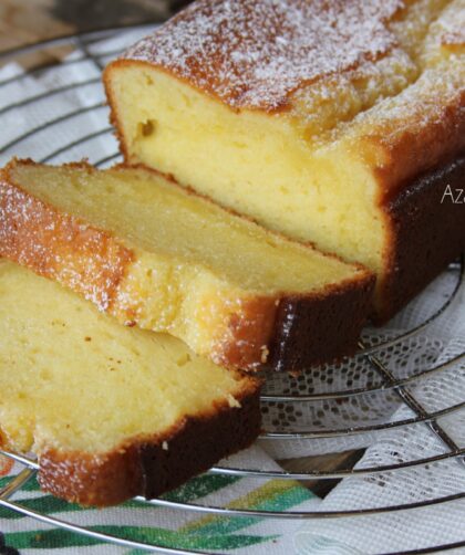 bizcocho casero de yogurt