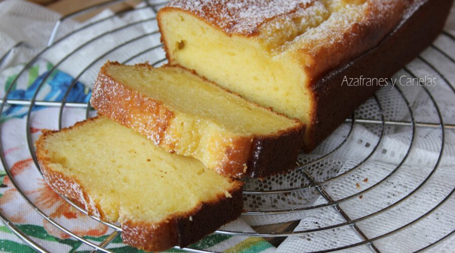 bizcocho casero de yogurt