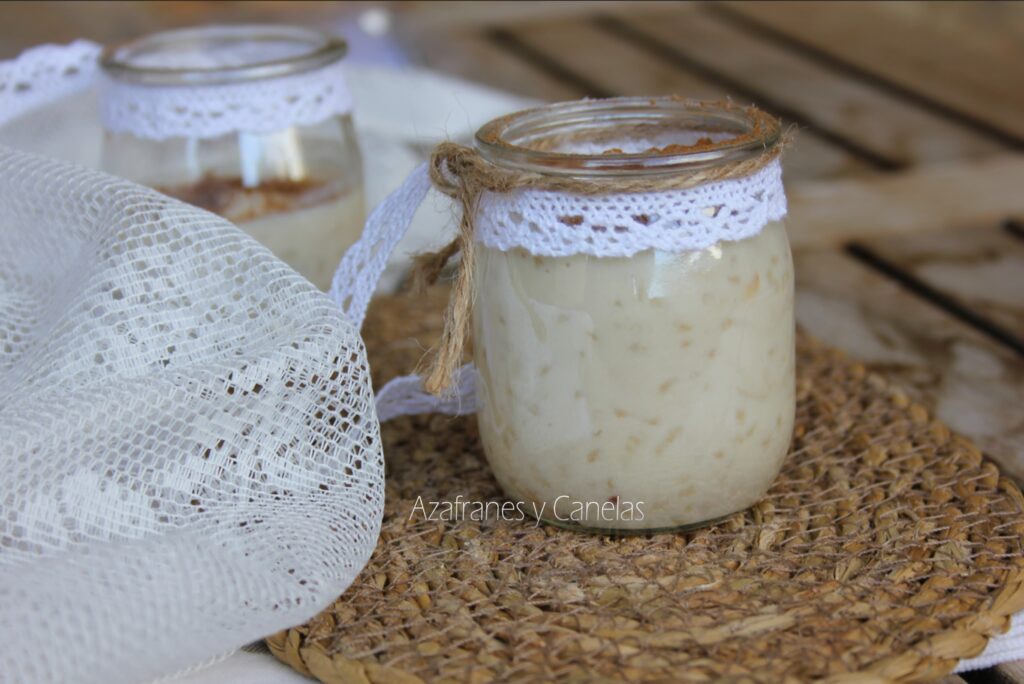 arroz con leche en olla lenta