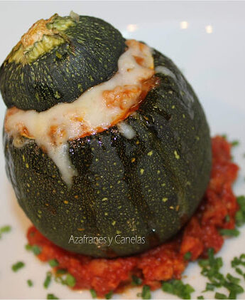 calabacín relleno