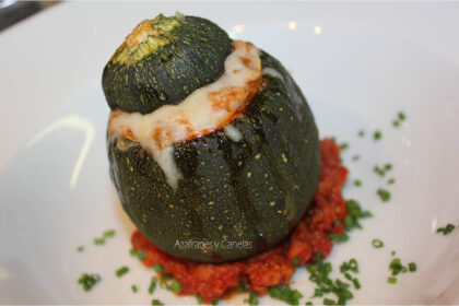 calabacín relleno