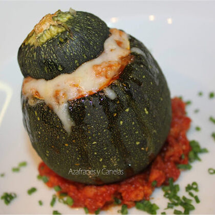 calabacín relleno