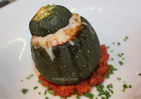 calabacín relleno