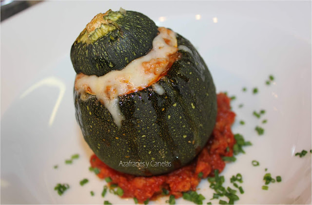 calabacín relleno