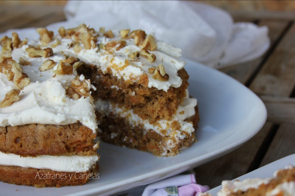 tarta de zanahoria