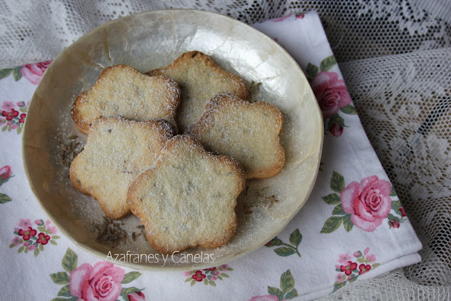 galletas de lavanda