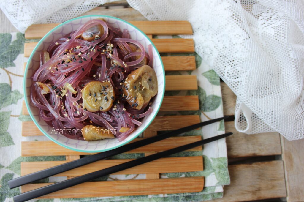 fideos de batata