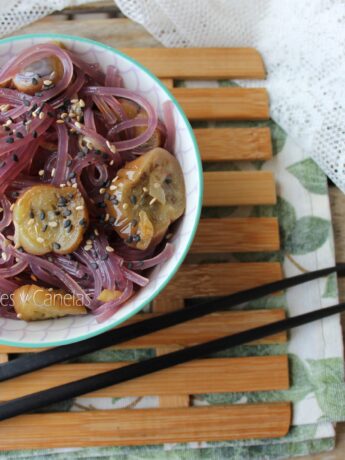 fideos de batata