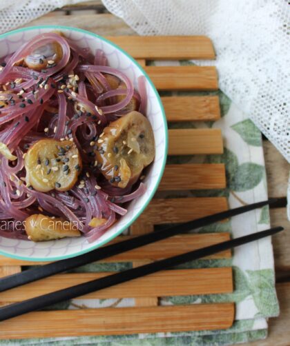 fideos de batata