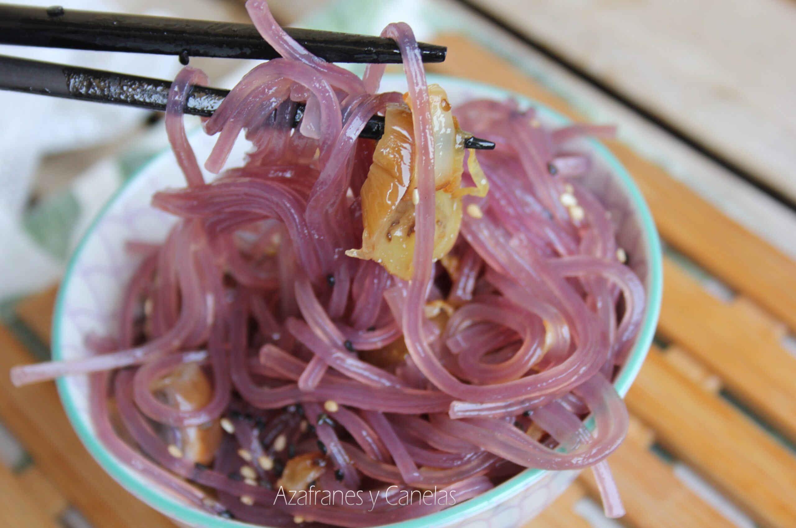 fideos de batata