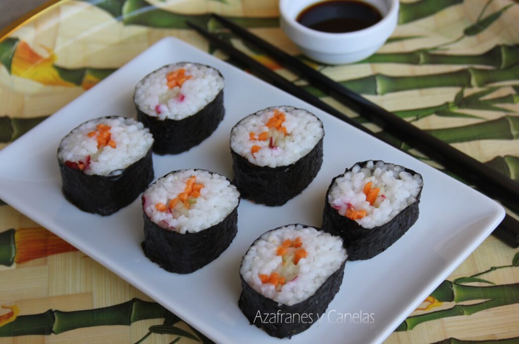 Maki de verduras, el origen del sushi