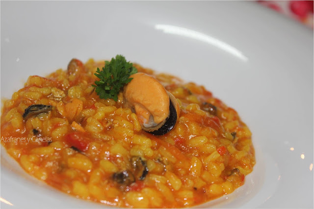 arroz con mejillones