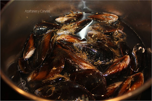 arroz con mejillones