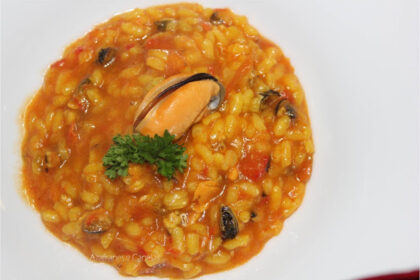 arroz con mejillones