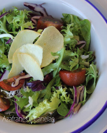 ensalada kumato y yuca