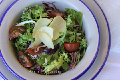 ensalada kumato y yuca