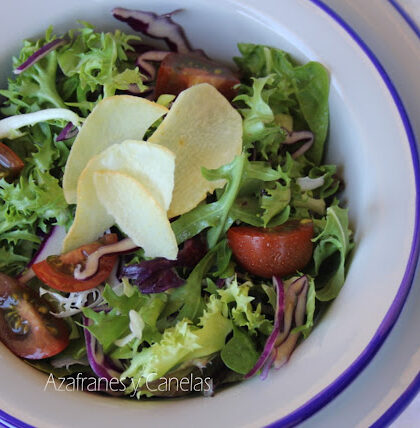 ensalada kumato y yuca