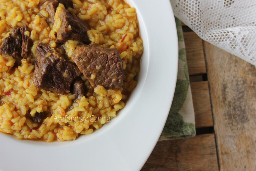 arroz con carne