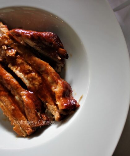 costillas barbacoa