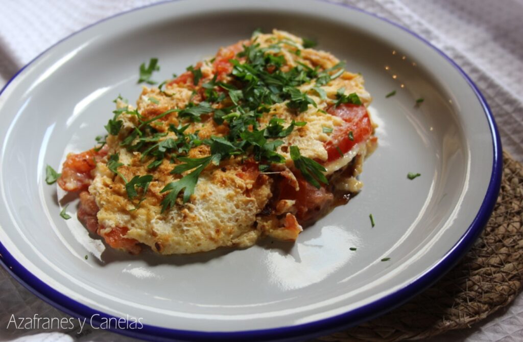 tortilla de tomates