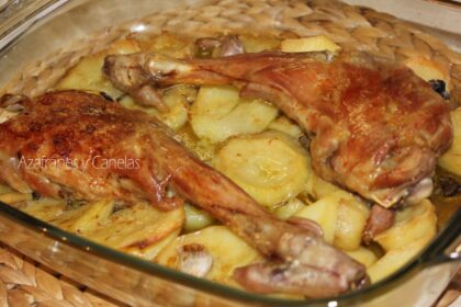 cabrito al horno con patatas