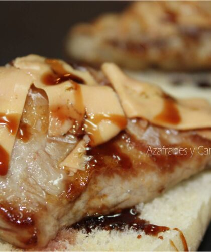 secreto ibérico y foie