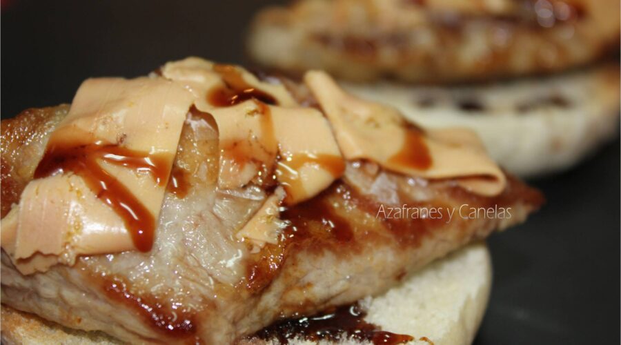 secreto ibérico y foie