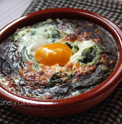 huevos gratinados