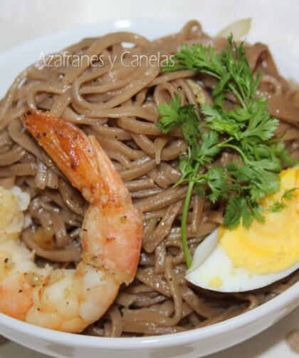 fideos soba