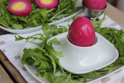 huevos encurtidos