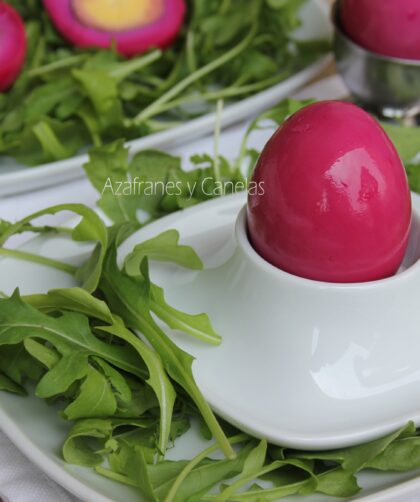 huevos encurtidos