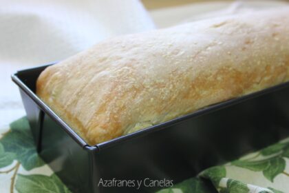 pan sin amasado