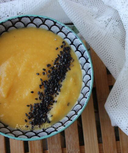 crema de chirivia