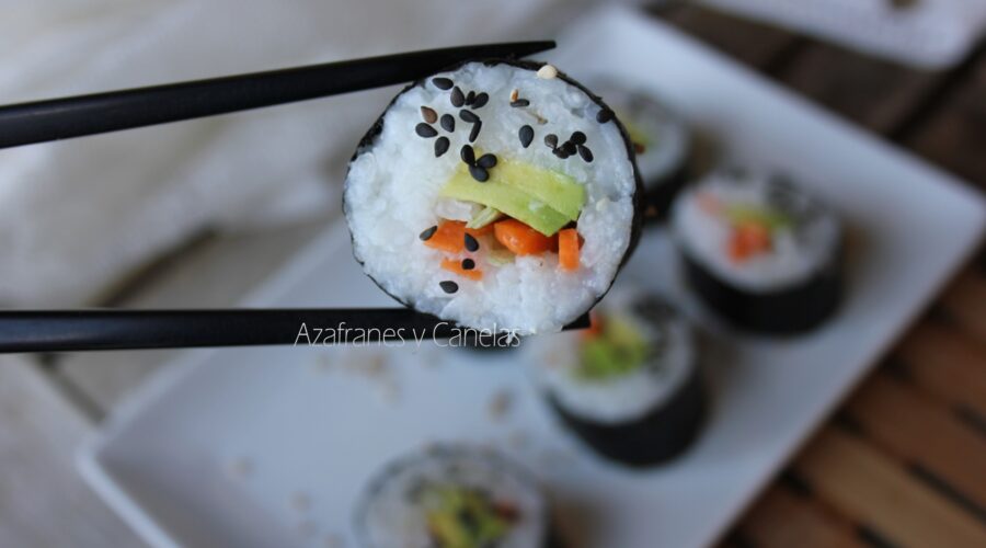 sushi vegano