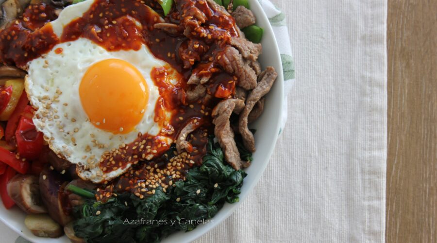 Bibimbap coreano