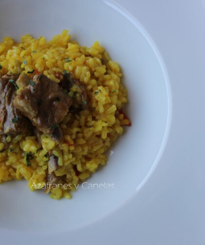 arroz con costillas