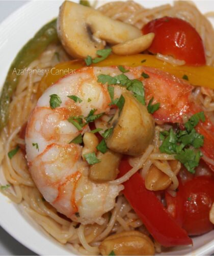curry rojo de marisco